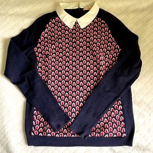 Tory Burch pattern sweater